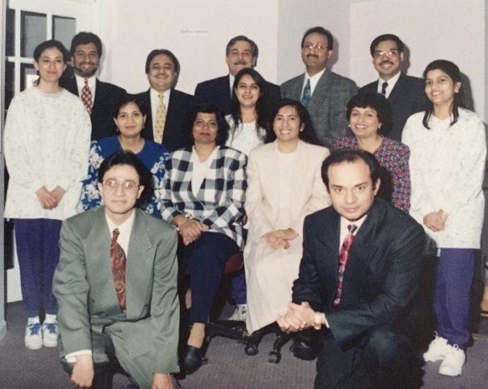 The Prism team in the 1990s